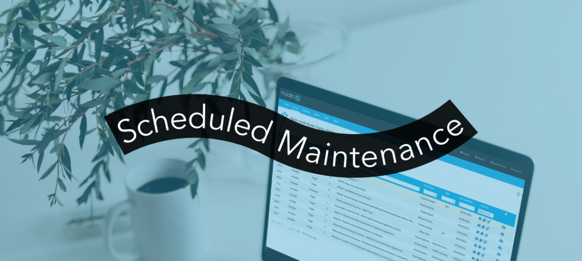 Modio Health Database Upgrade – Scheduled Maintenance